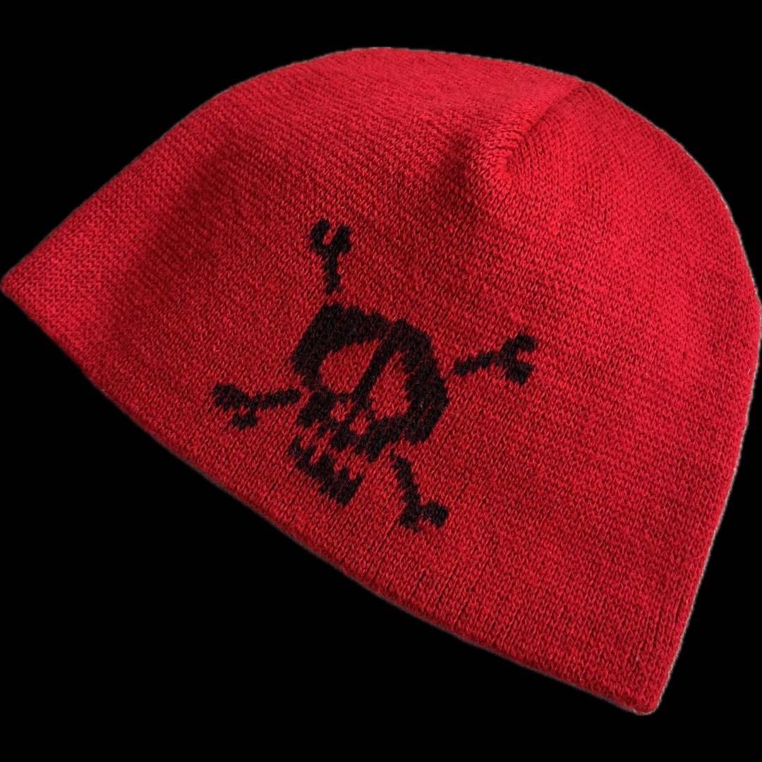 “はらださま専用”old stussy USA製 ロゴ ビーニー 紺タグ 90s