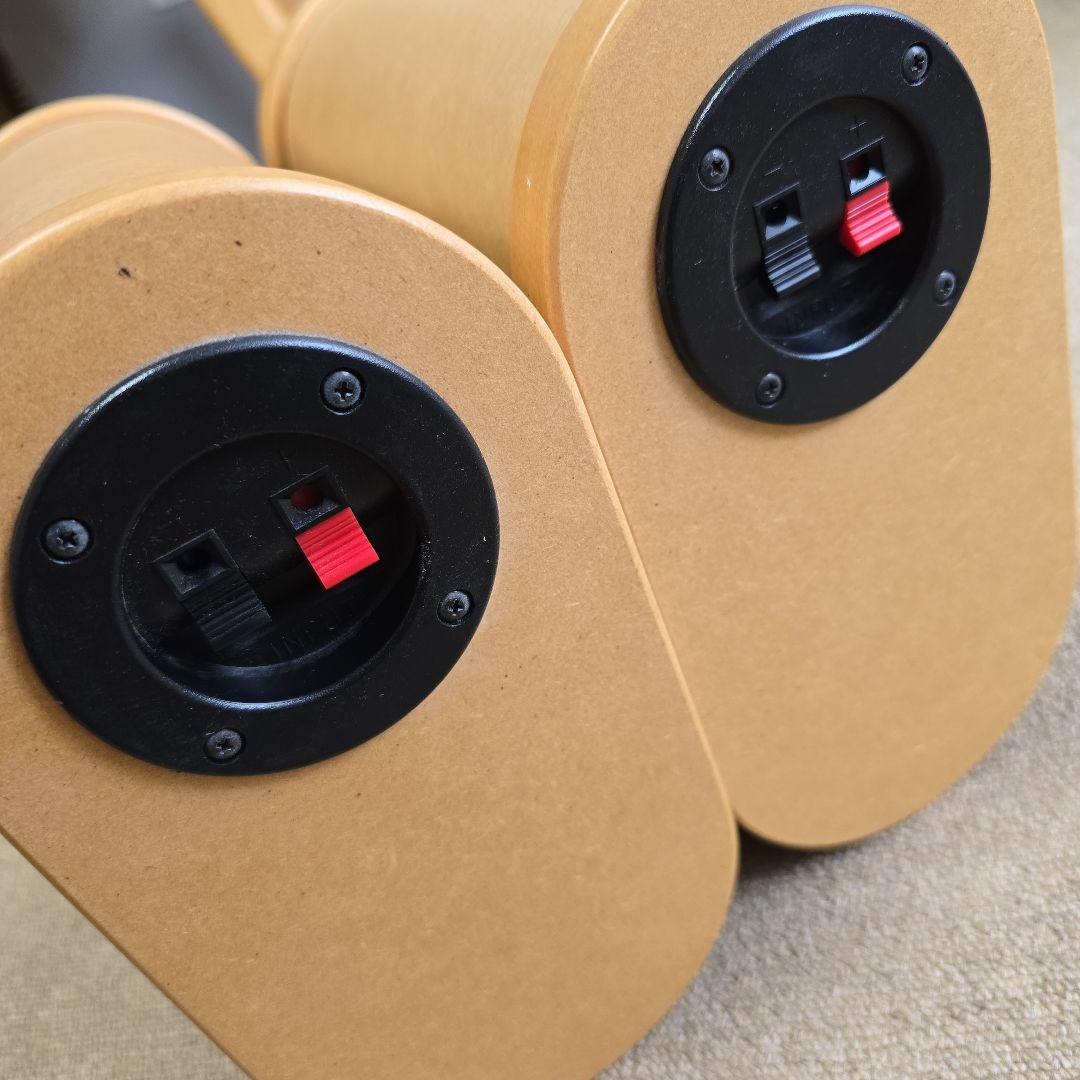 通販生活　加藤晴之さんの紙筒スピーカー　アンプ　セット