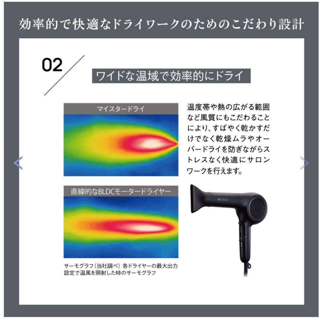 新品　クレイツ　マイスタードライ　即乾　軽量　プロ仕様ドライヤー