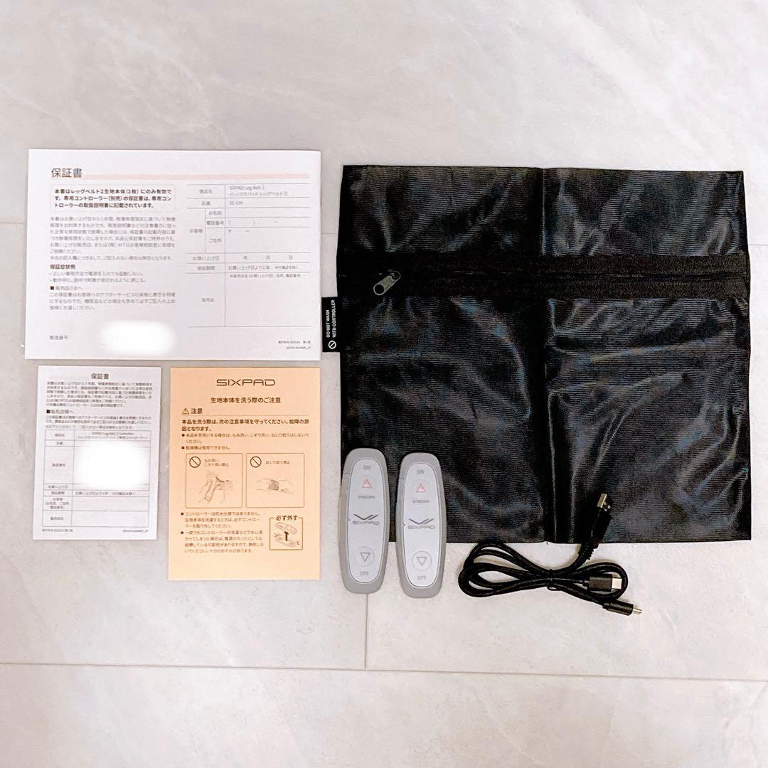 Leg Belt 2 レッグベルト2 SIXPAD S-M 筋トレ 太もも 筋肉