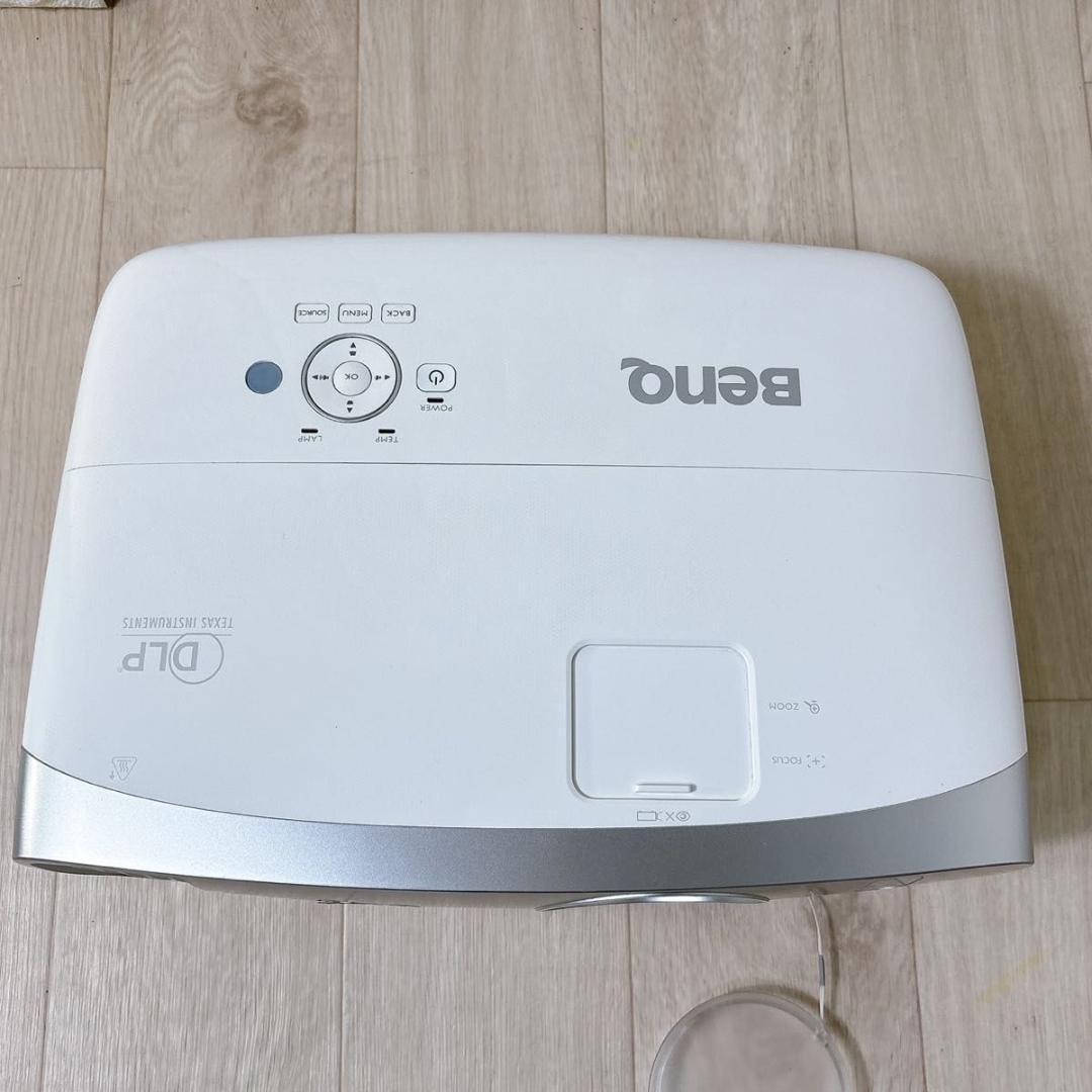 BenQ ベンキュー プロジェクター HT2050 ランプ時間782h リモコン