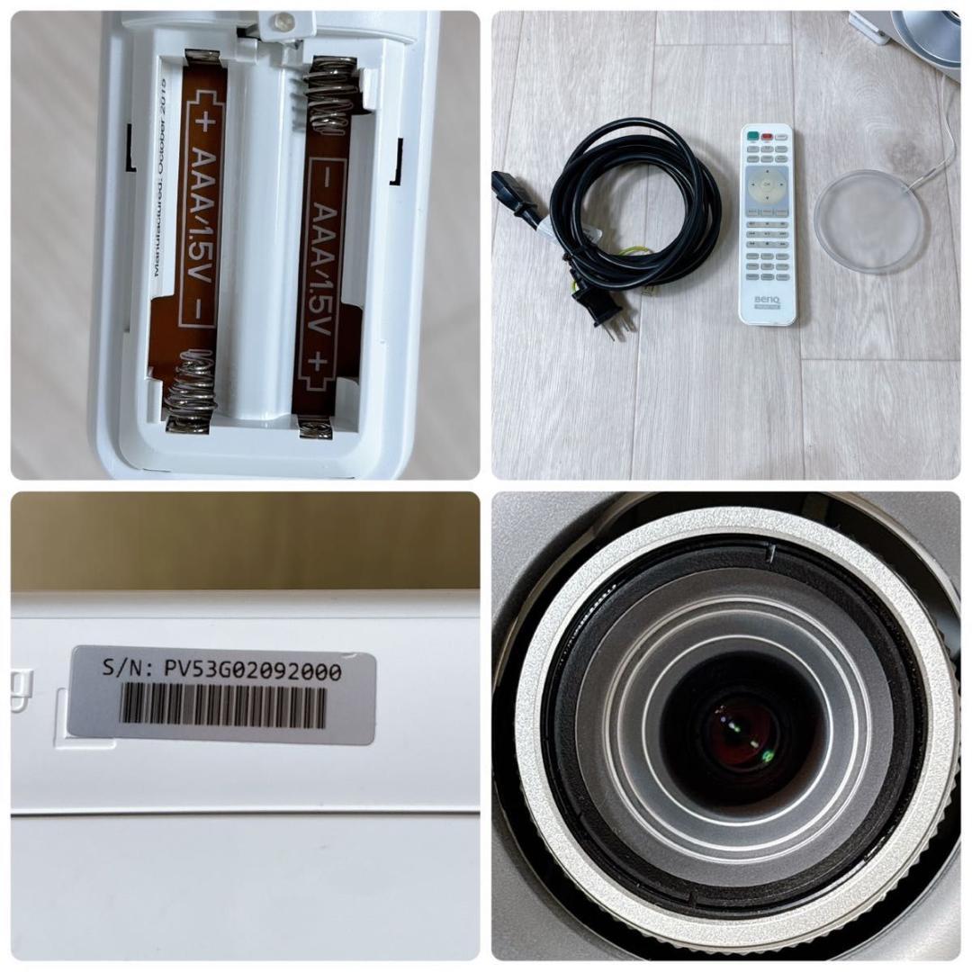 BenQ ベンキュー プロジェクター HT2050 ランプ時間782h リモコン