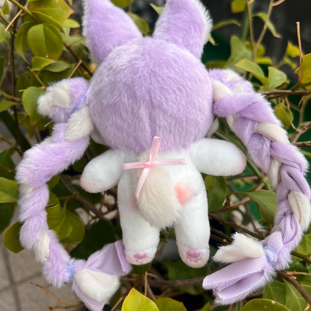 み*読様 自作ぬい ラベンダーミルクティーちゃん 無属性ぬいぐるみ