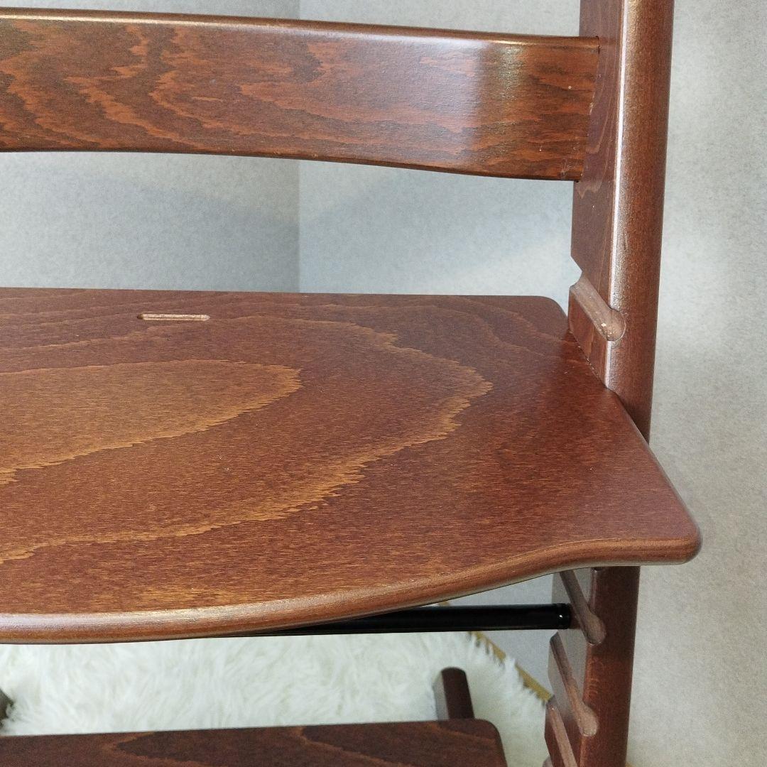 極美品　ストッケトリップトラップ　ベビーセット　ブラウン　NO5