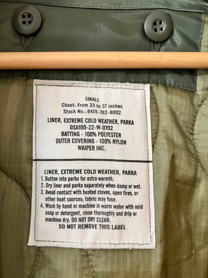 M-65 フィッシュテールパーカー　WAIPER.inc