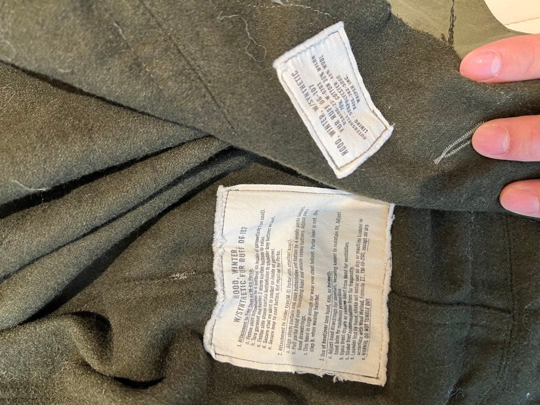 M-65 フィッシュテールパーカー　WAIPER.inc