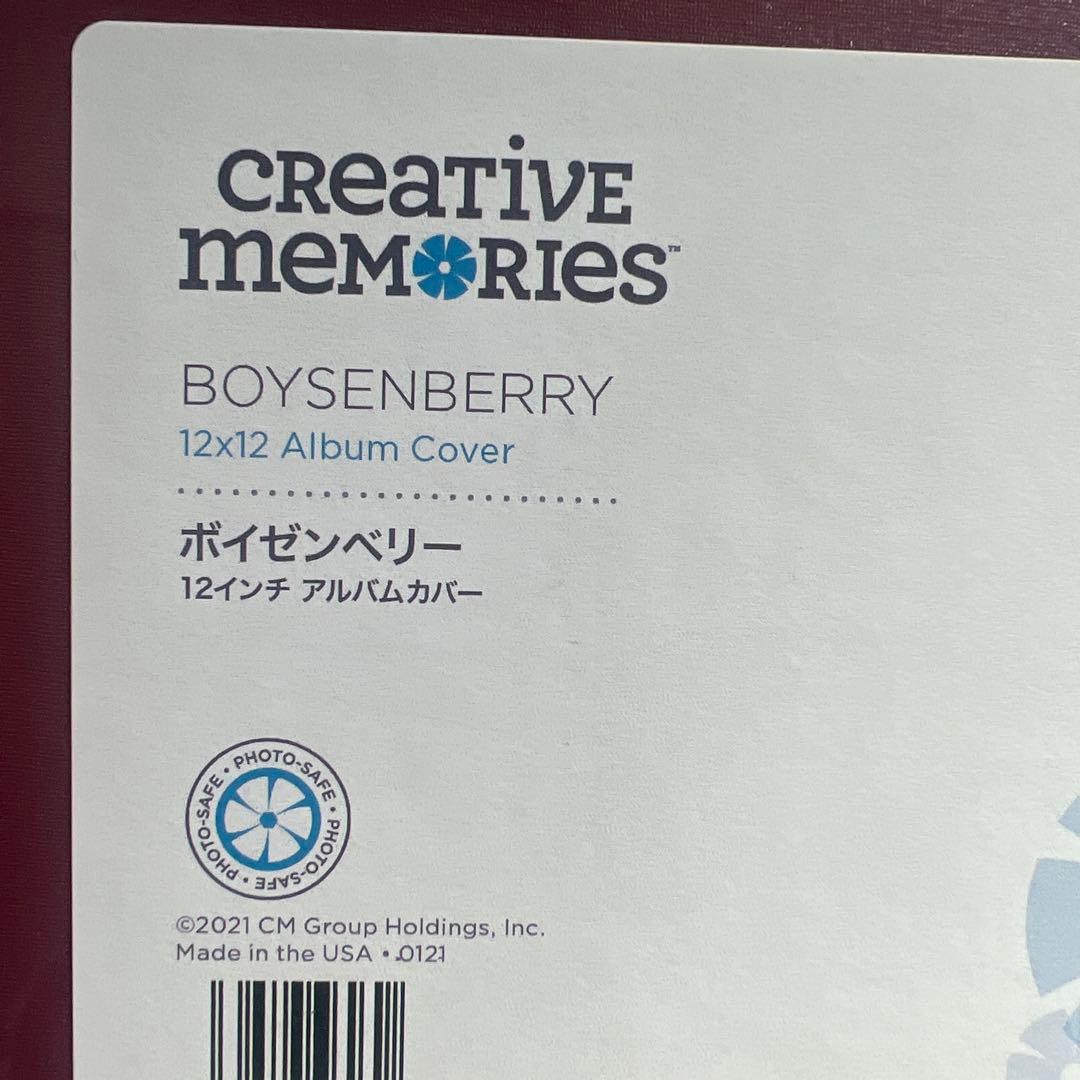 【新品】ボイゼンベリー 12インチアルバムカバー　白台紙　台紙カバー　3点セット