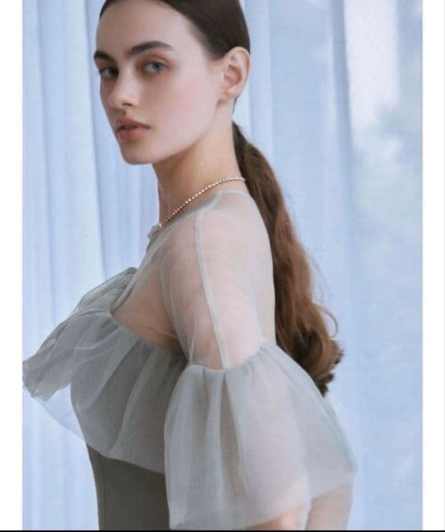 Laguna moon LADYアシンメトリーフリルドレス　オケージョン　結婚式