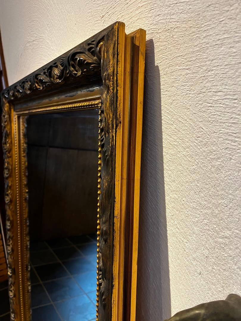 姿見　鏡　特大　アンティーク