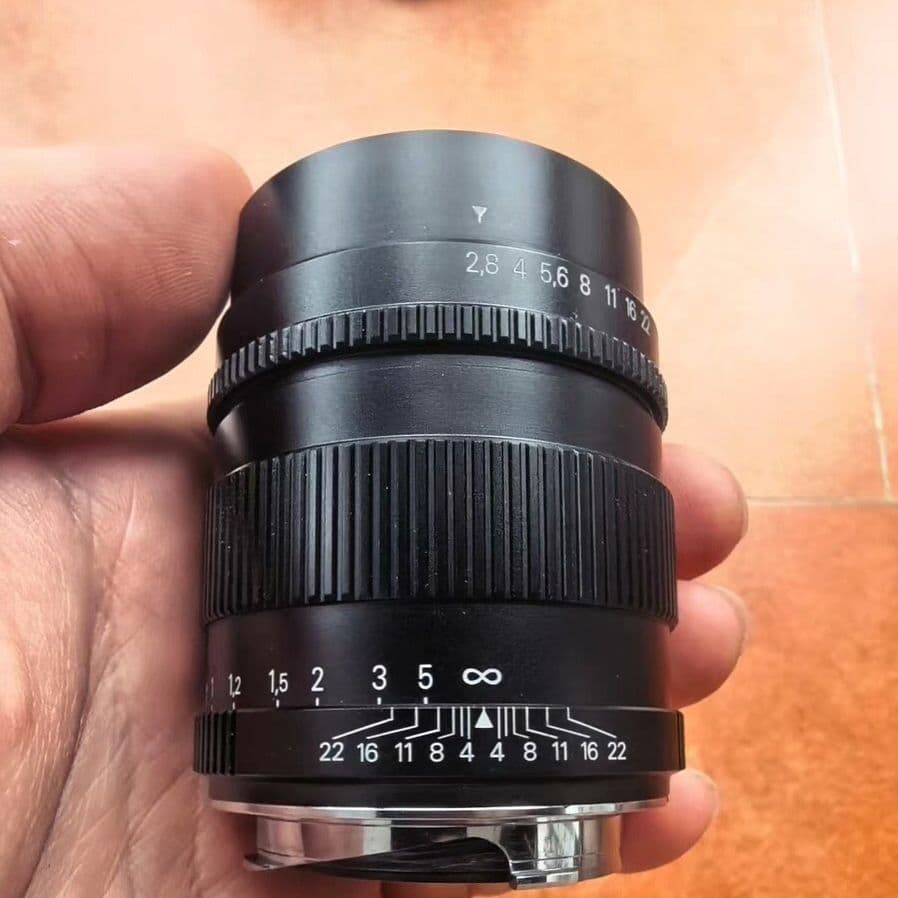 leica Mマウント CONTAX G 90mm F2.8 レンズ 改造済