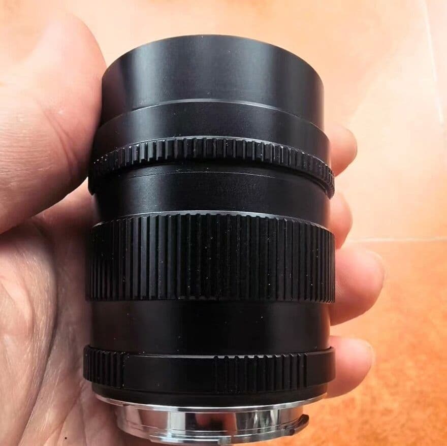 leica Mマウント CONTAX G 90mm F2.8 レンズ 改造済