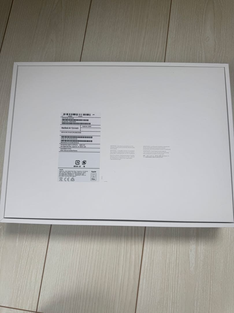 【美品】MacBook Air M2 8GB バッテリー90% 送料無料