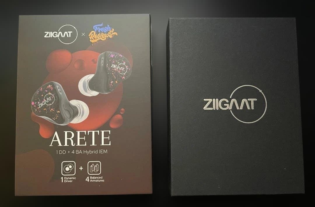 ZiiGaat x Fresh Reviews Arete 有線イヤホン