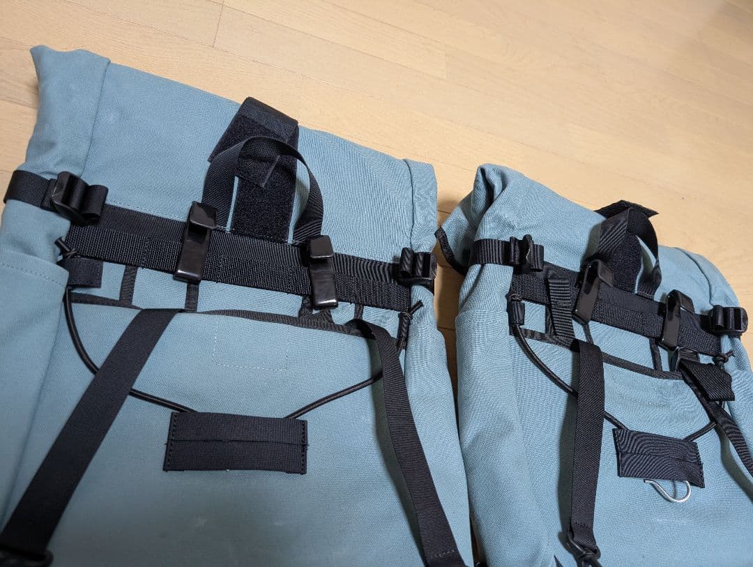 T*B様 FAIRWEATHER pannier bag slate mint