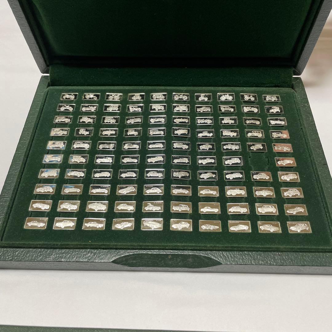 偉大なる自動車100種 純銀製ミニチュア・コレクション フランクリンミント