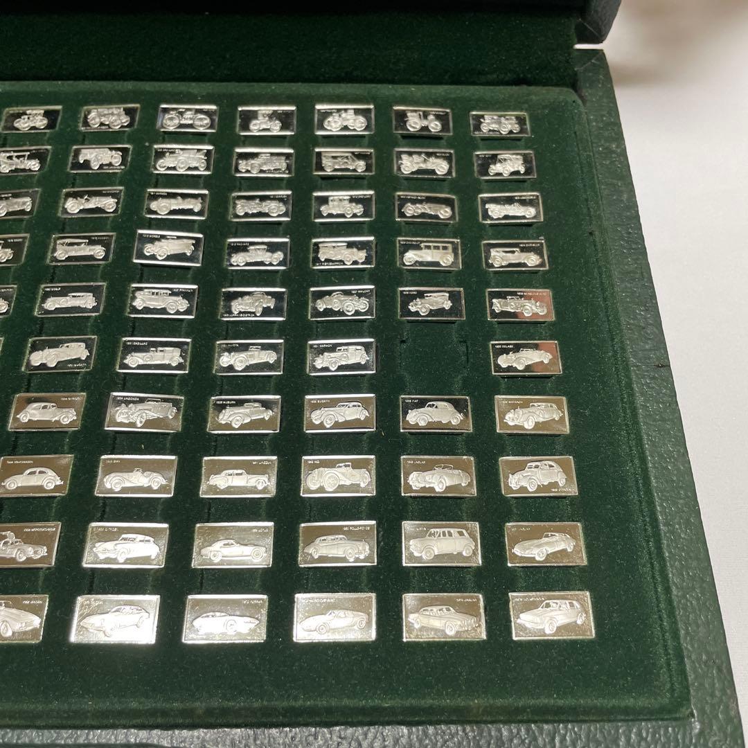 偉大なる自動車100種 純銀製ミニチュア・コレクション フランクリンミント