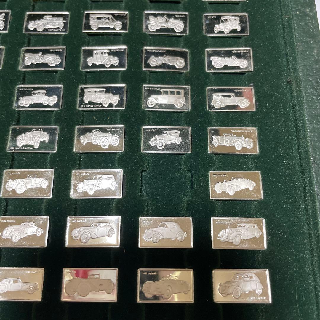 偉大なる自動車100種 純銀製ミニチュア・コレクション フランクリンミント