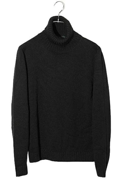 ZANONE ザノーネ 5ゲージ ウールソリッド タートルネック ニット 48