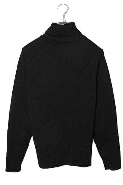 ZANONE ザノーネ 5ゲージ ウールソリッド タートルネック ニット 48