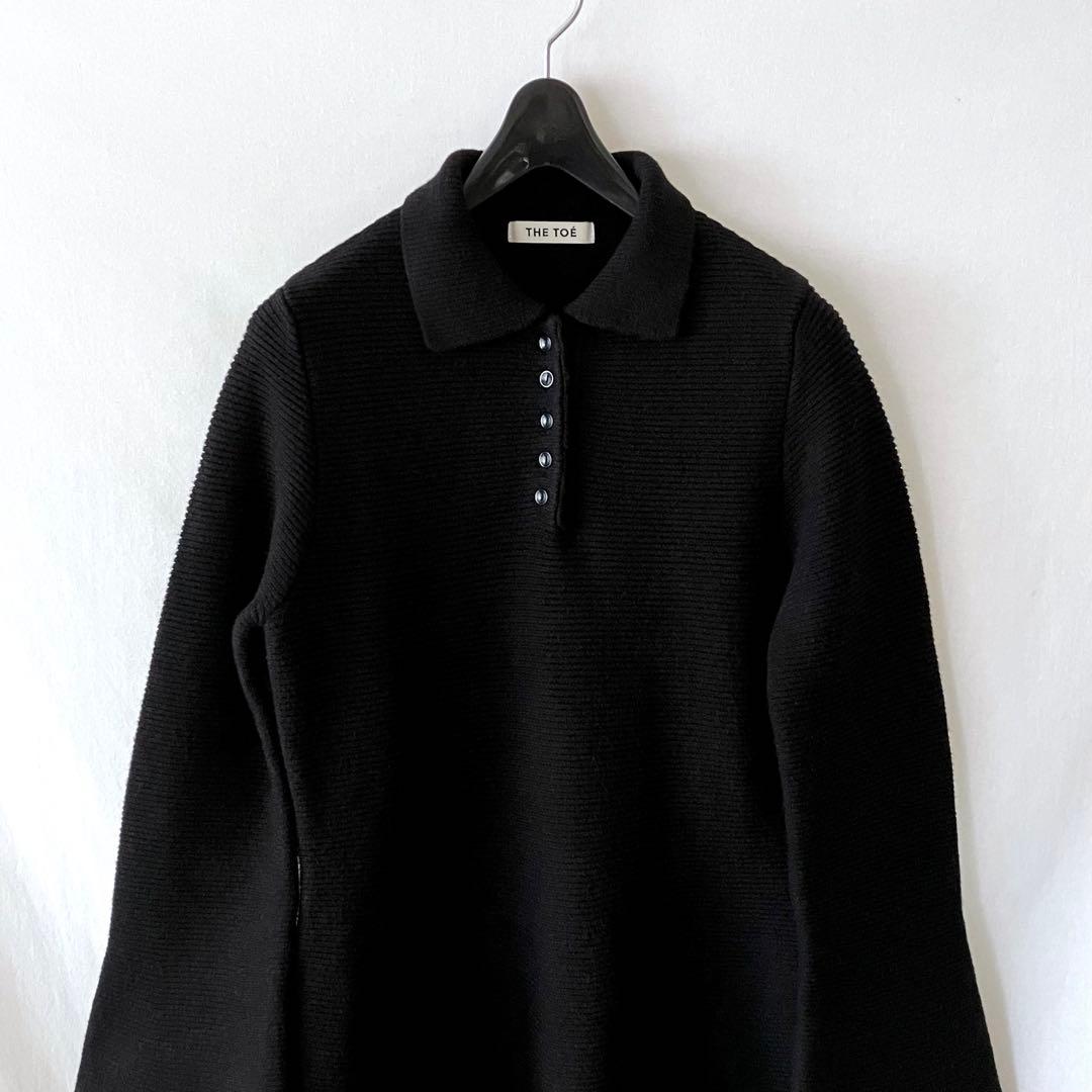 美品 THE TOE Reims Flare Onepiece 黒 S