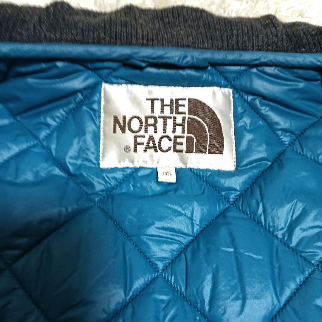 ノースフェイス　ホワイトレーベル　ダウンベスト　メンズMサイズ グレー