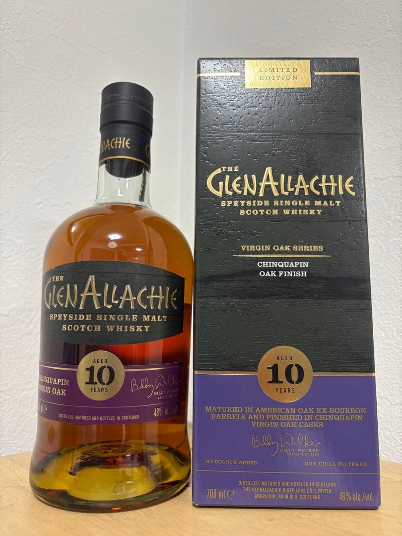 【限定シリーズ】グレンアラヒー 10年 チンカピンヴァージンオークフィニッシュ