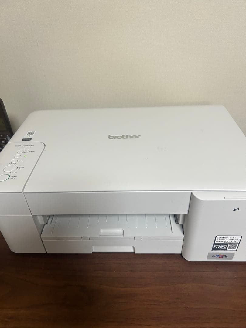 【超美品】ブラザー DCP-J1200N、4色インク付き