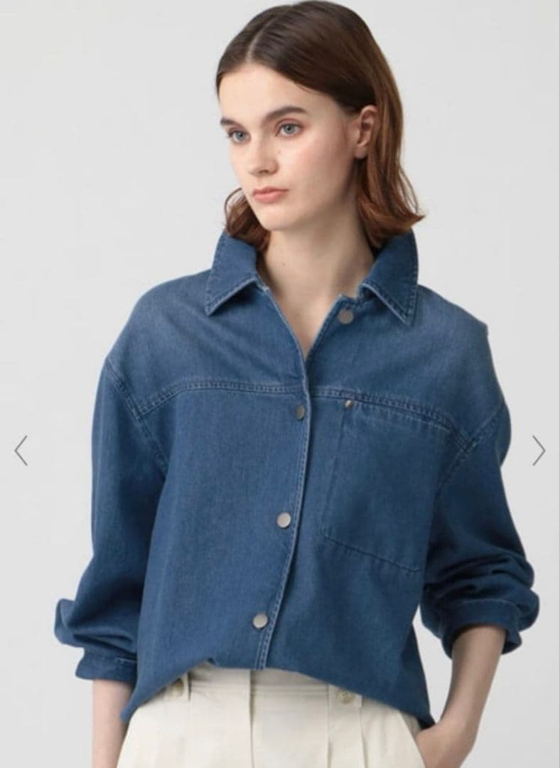 セオリーリュクス　デニムシャツ