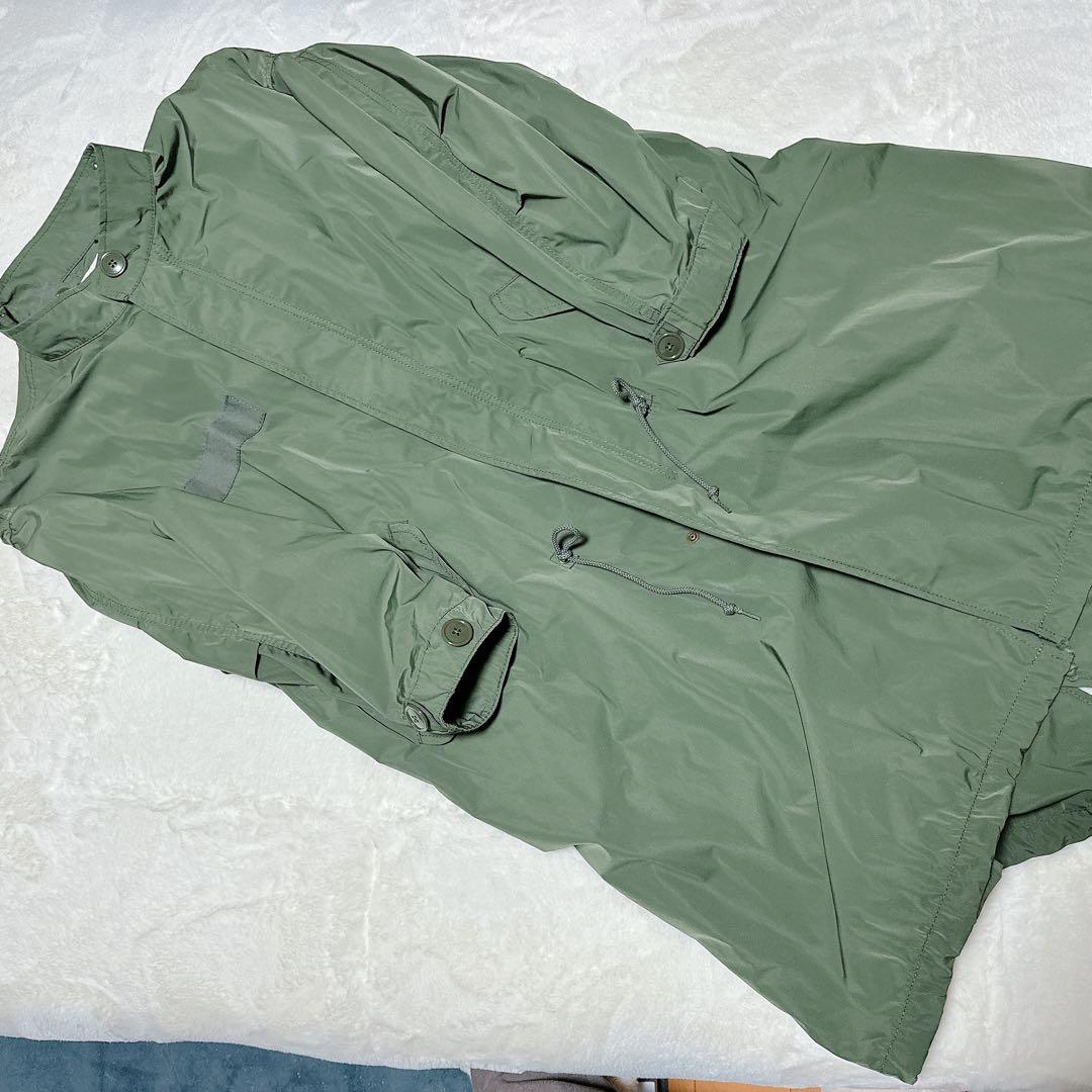 BEAMSBOYオリーブグリーン 2WAYモッズコート