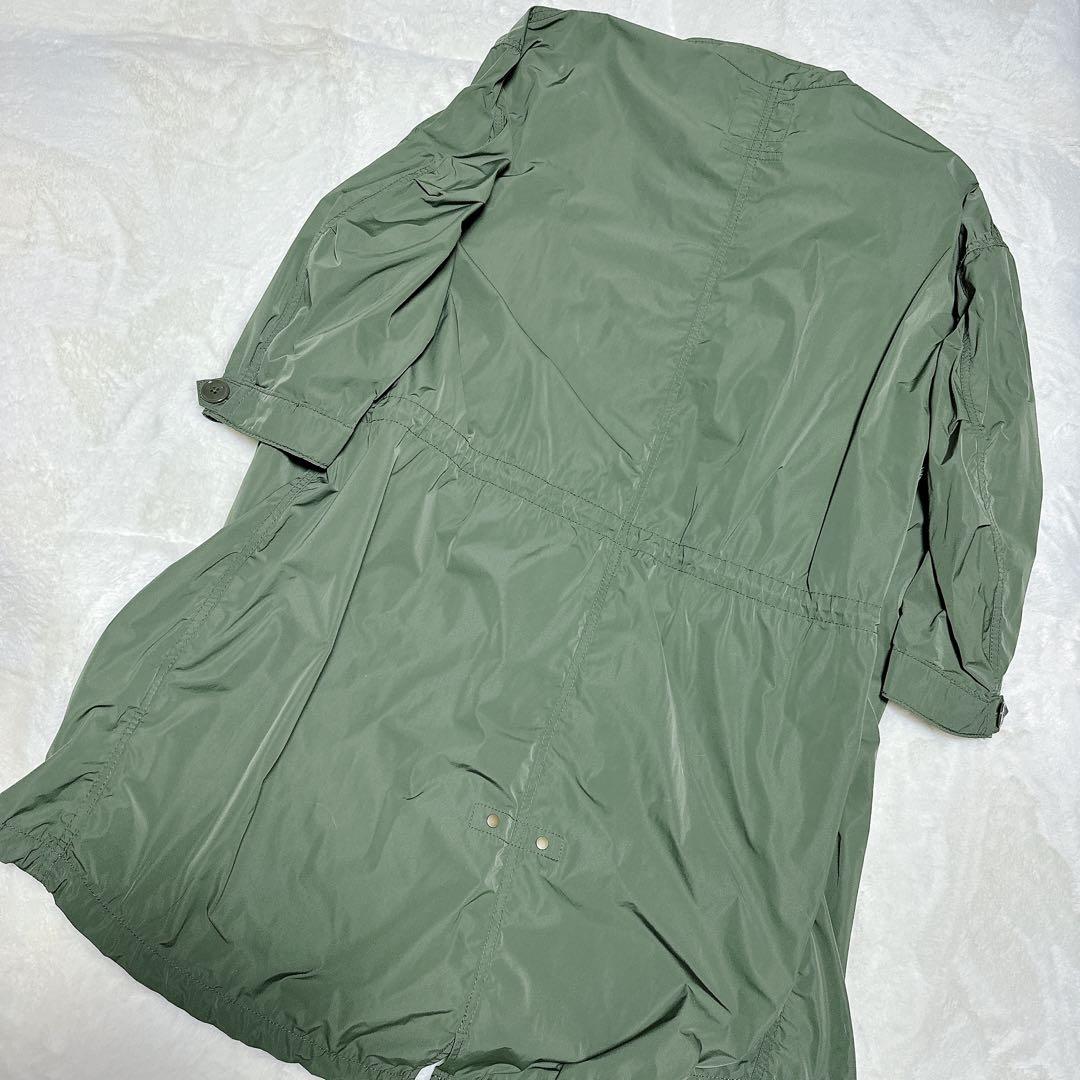 BEAMSBOYオリーブグリーン 2WAYモッズコート