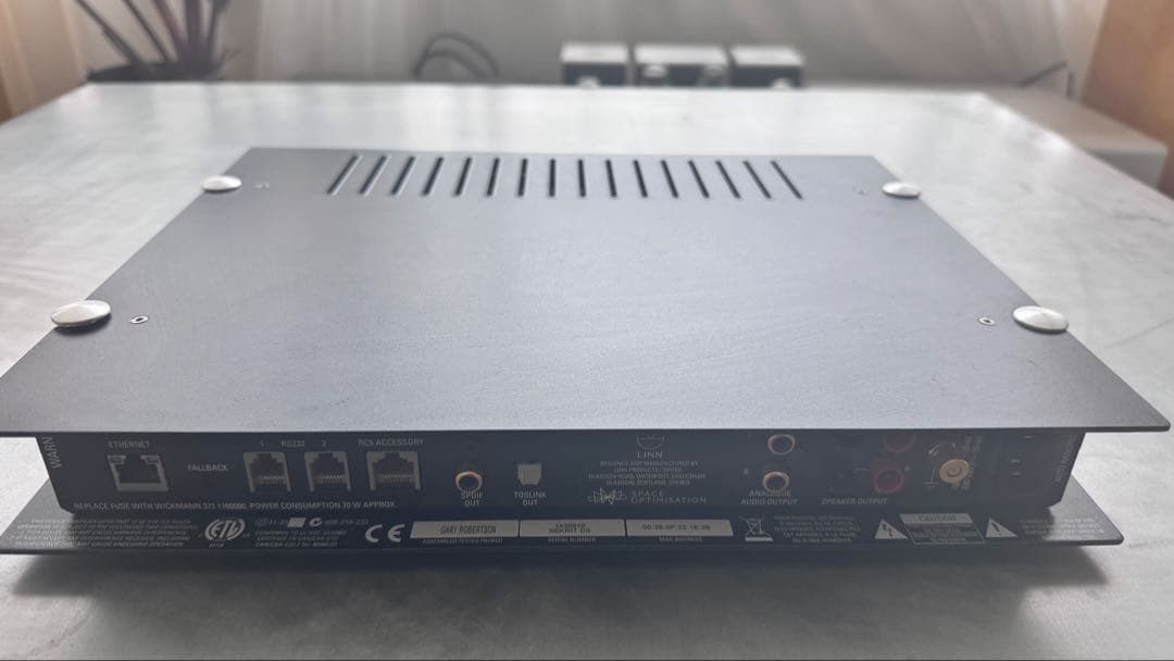 LINN sekrit ds ネットワークプレイヤー➕プリメインアンプ