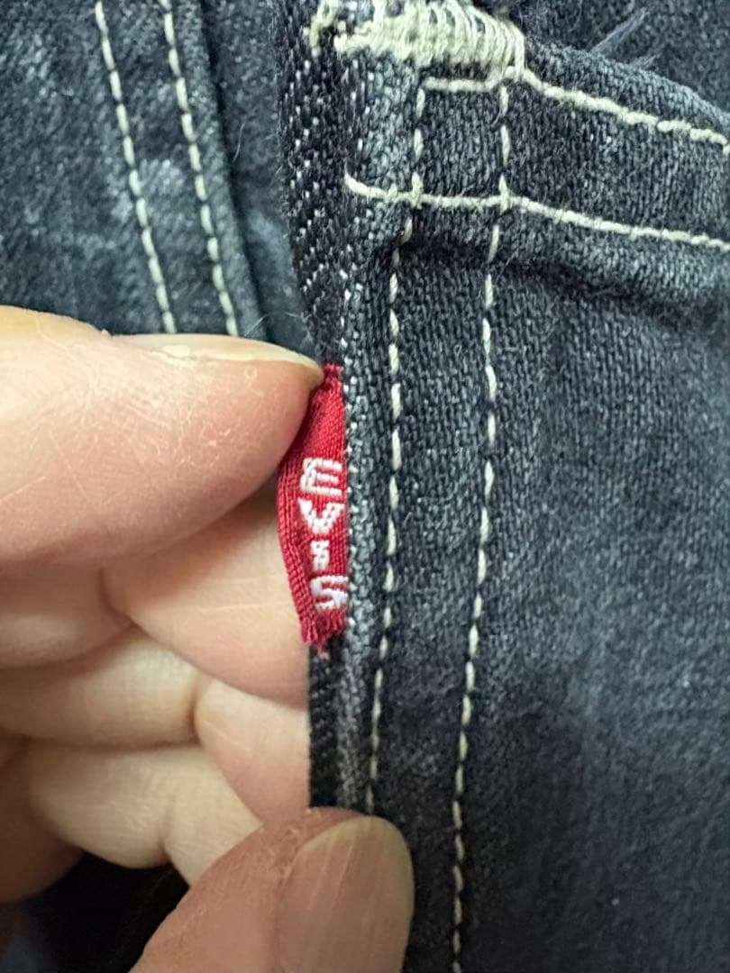 EVISUオーバーオール汚し加工カモメペイント無し初期？