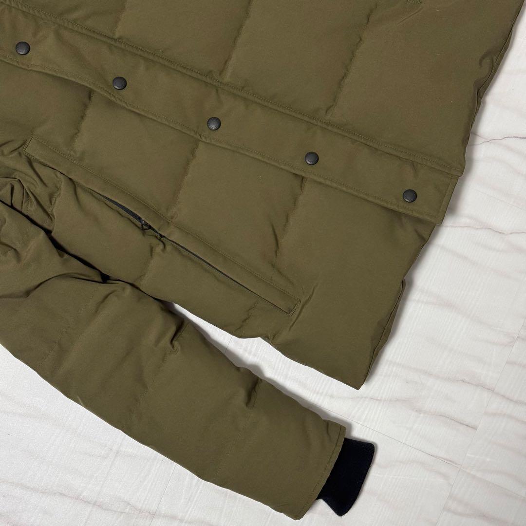 カナダグース ウィンダムパーカー 3way ダウン コヨーテファー カーキ S