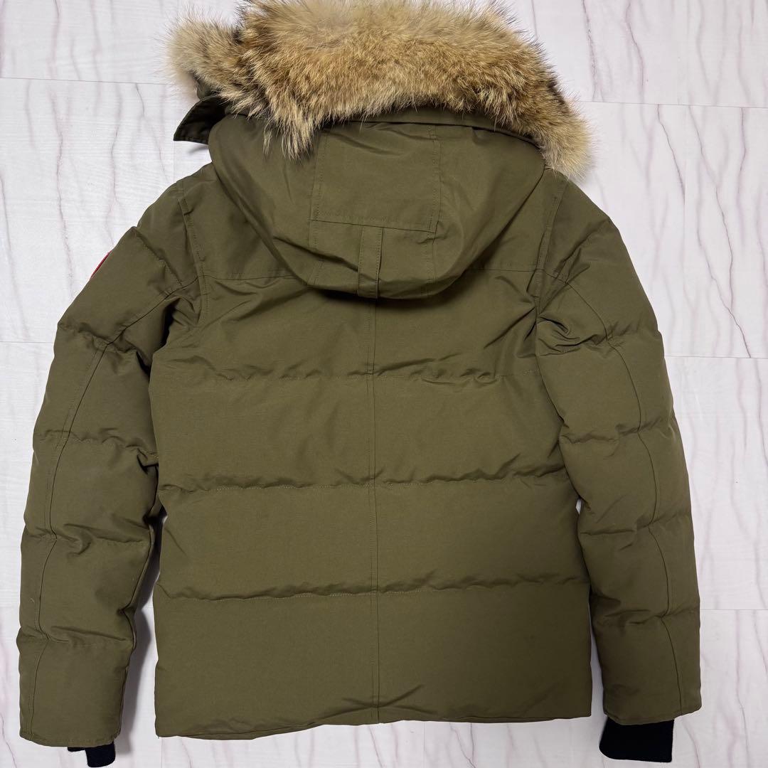 カナダグース ウィンダムパーカー 3way ダウン コヨーテファー カーキ S