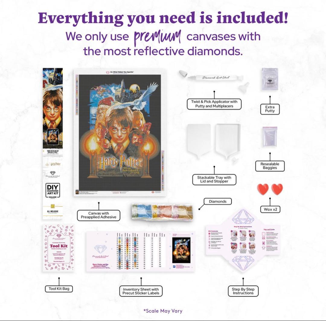 DAC ダイヤモンドアートクラブ　ハリーポッター