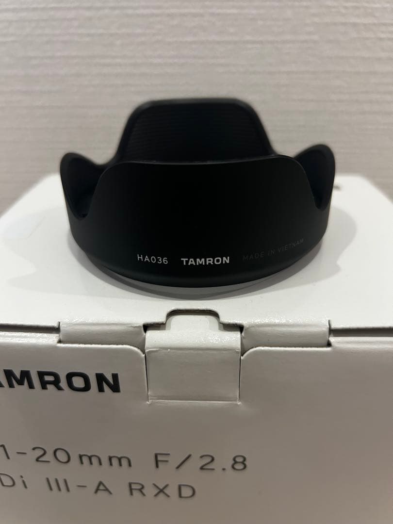 【Eマウント】TAMRON 11-20mm F2.8 Di Ⅲ-A RXD