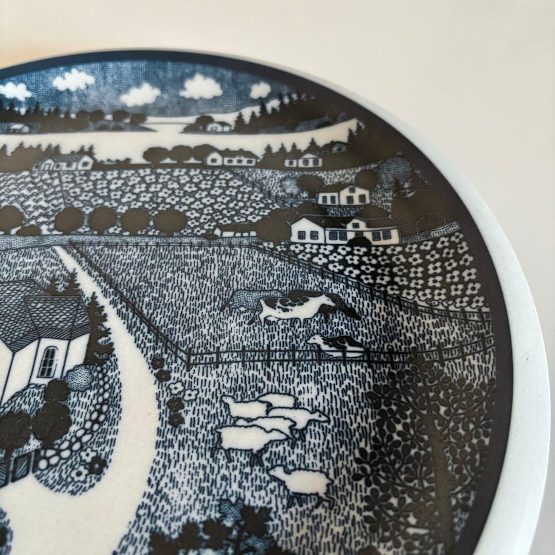 【極美品、箱付き】Arabia 100周年記念プレート 1973年