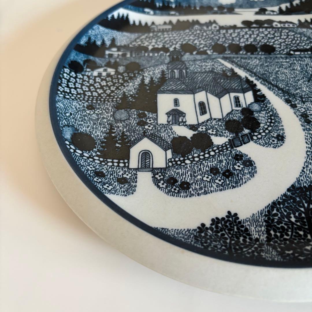 【極美品、箱付き】Arabia 100周年記念プレート 1973年