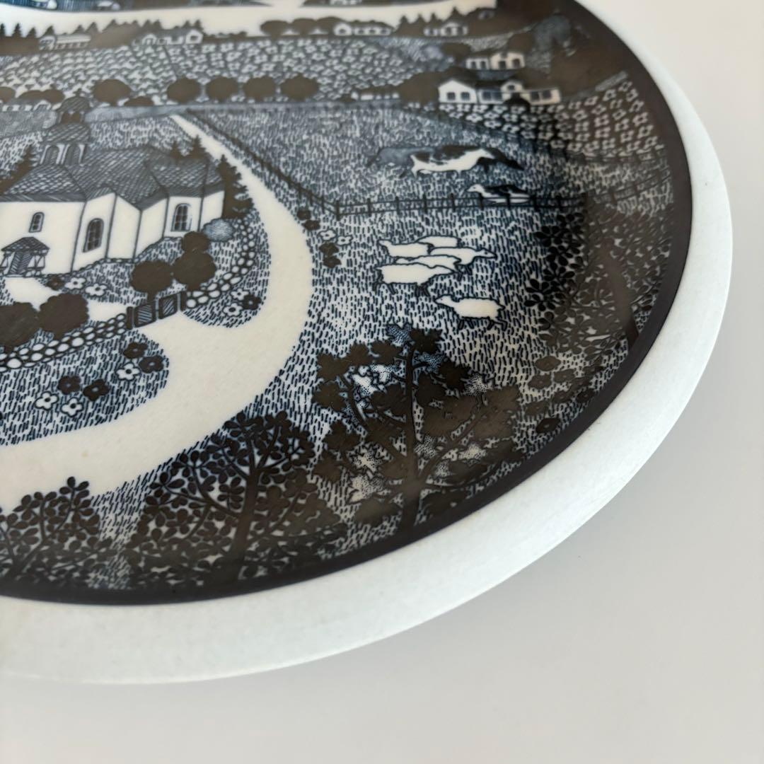 【極美品、箱付き】Arabia 100周年記念プレート 1973年