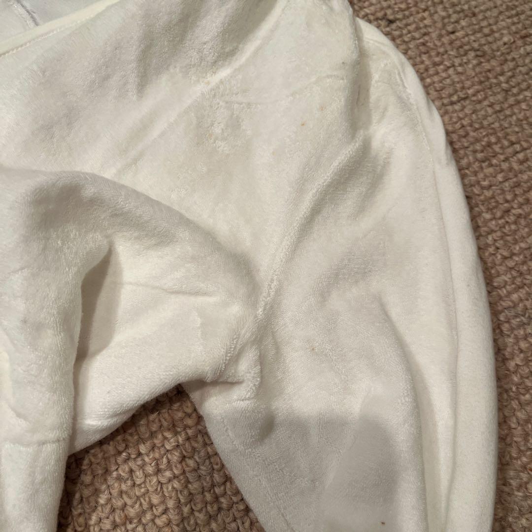 Chanel ホワイト フルジップパーカー42