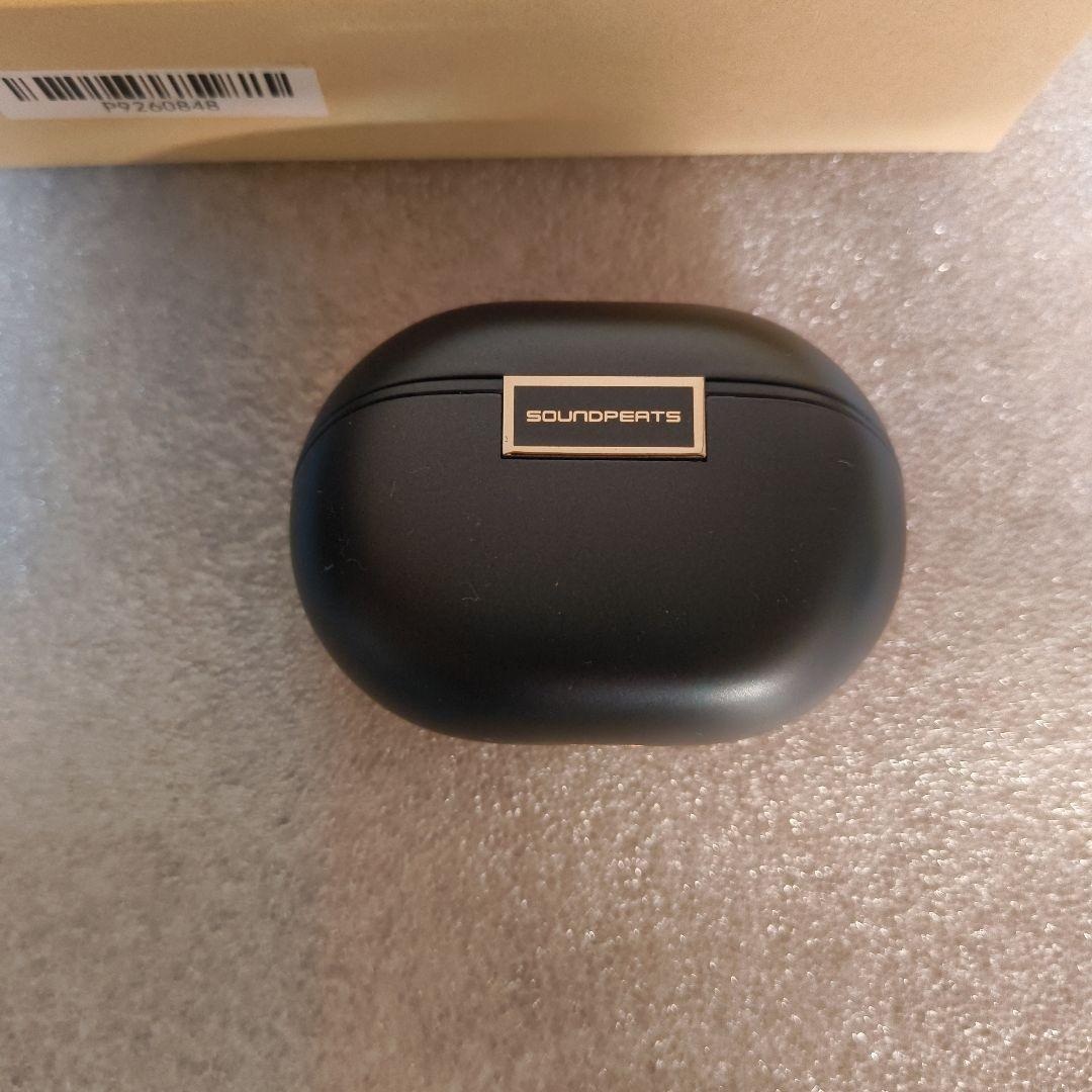 SOUNDPEATS Air5 Pro+ワイヤレスイヤホン ブラック