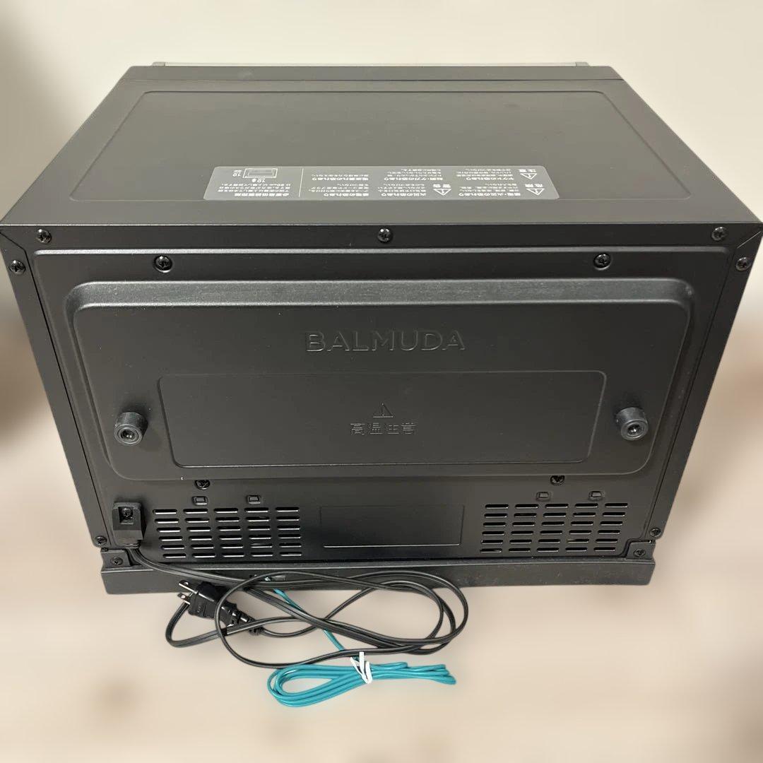 バルミューダ レンジ トレー 説明書付き 正常品