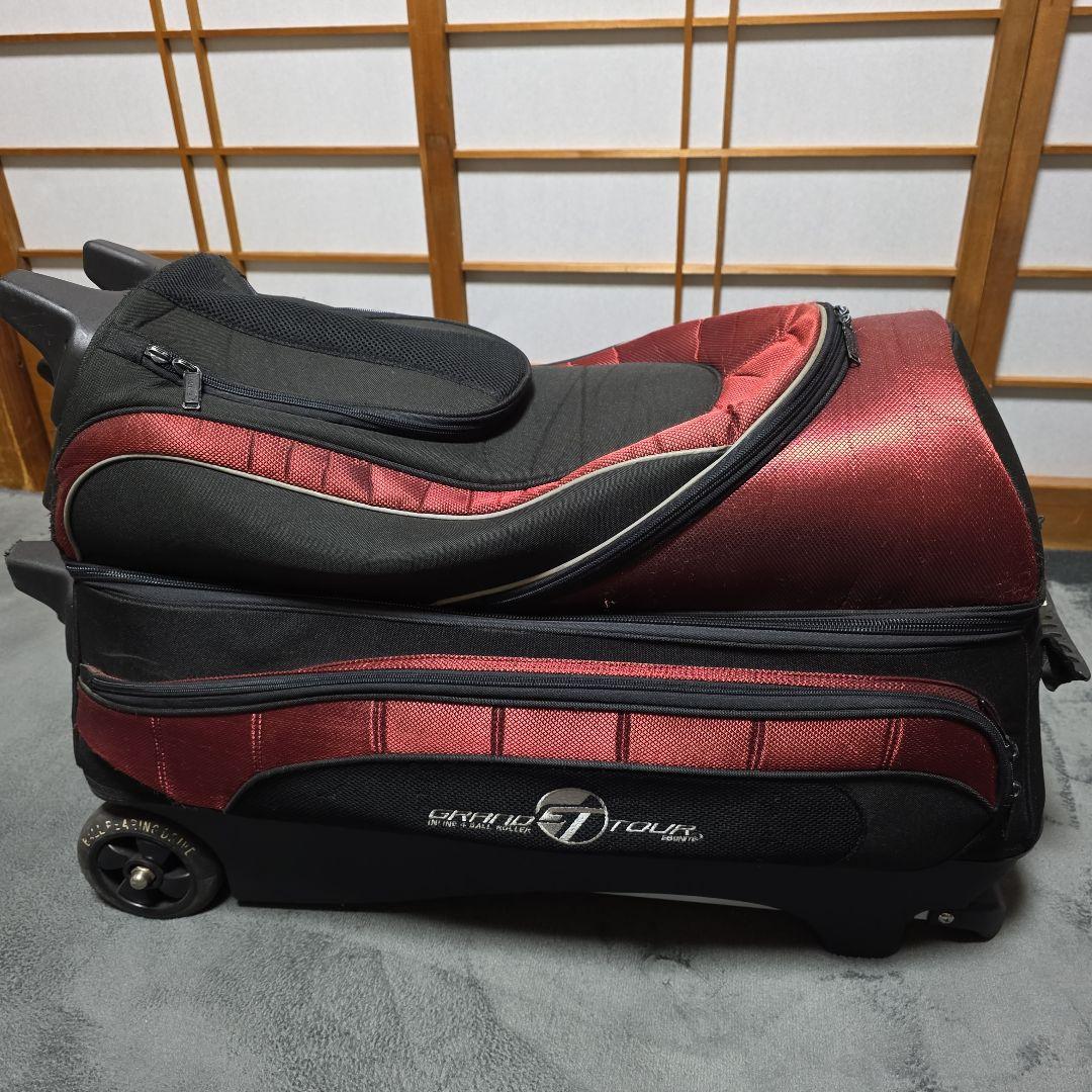 Ebonite ボウリング用バッグ 黒/赤