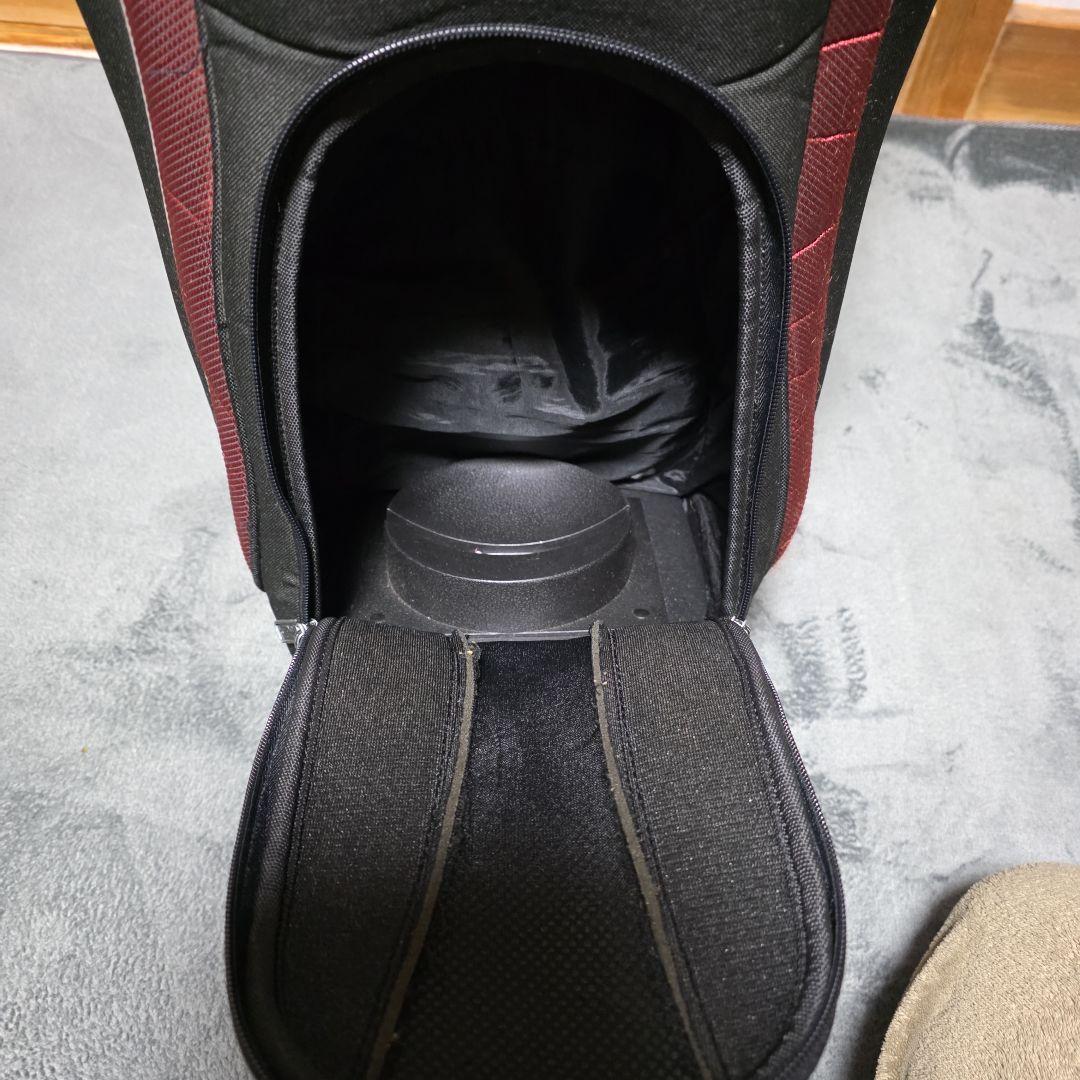 Ebonite ボウリング用バッグ 黒/赤