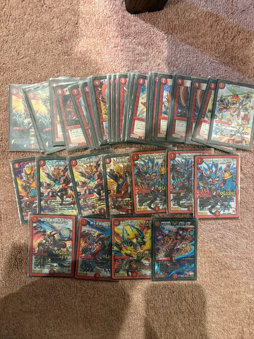 デュエマ全部売ります！！引退品14デッキ！