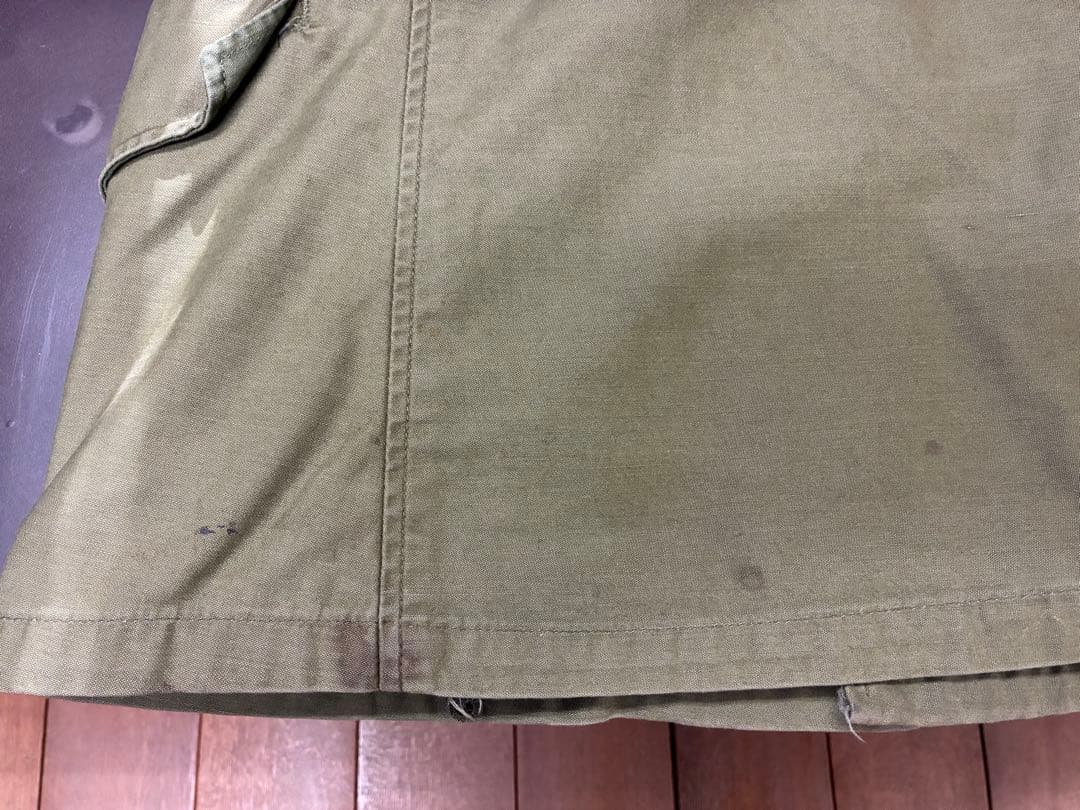 60s M-65フィールドジャケット　2nd　XS/R　アルミジップ