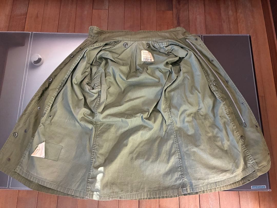 60s M-65フィールドジャケット　2nd　XS/R　アルミジップ