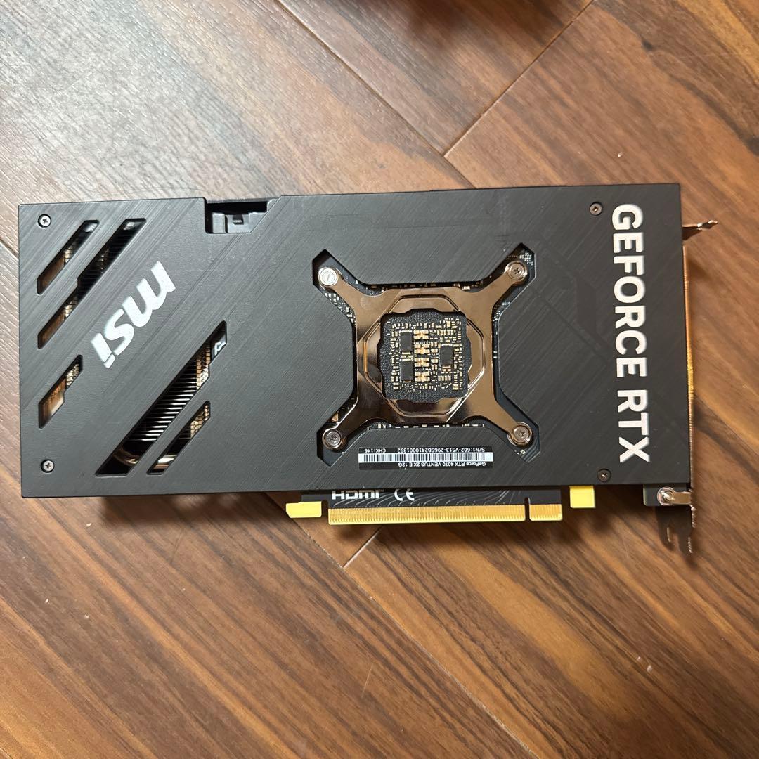 グラフィックボード・グラボ・ビデオカード MSI RTX4070 ventus 12GB