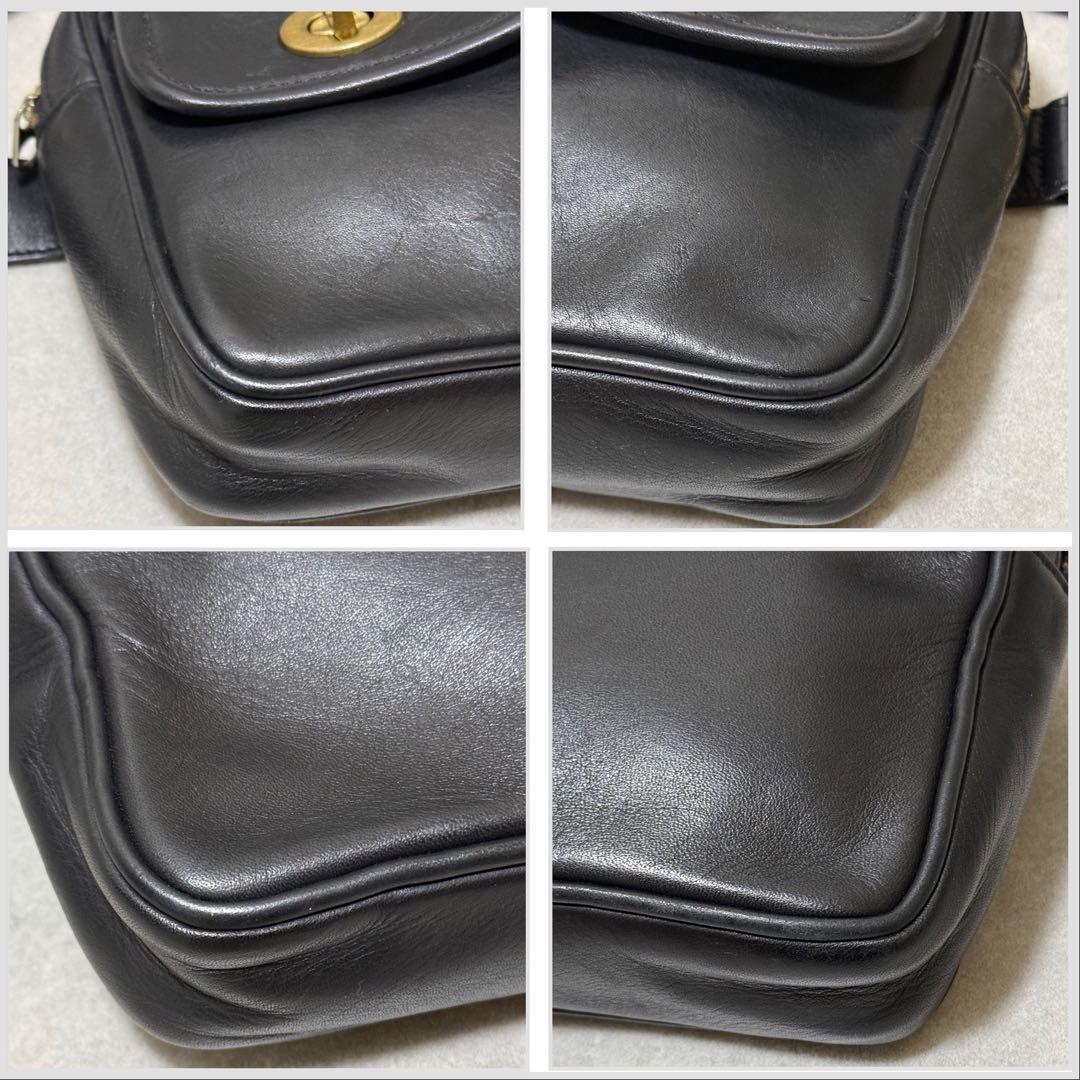 【激レア】 USA製 オールドコーチ ウエストポーチ ダブルターンロック