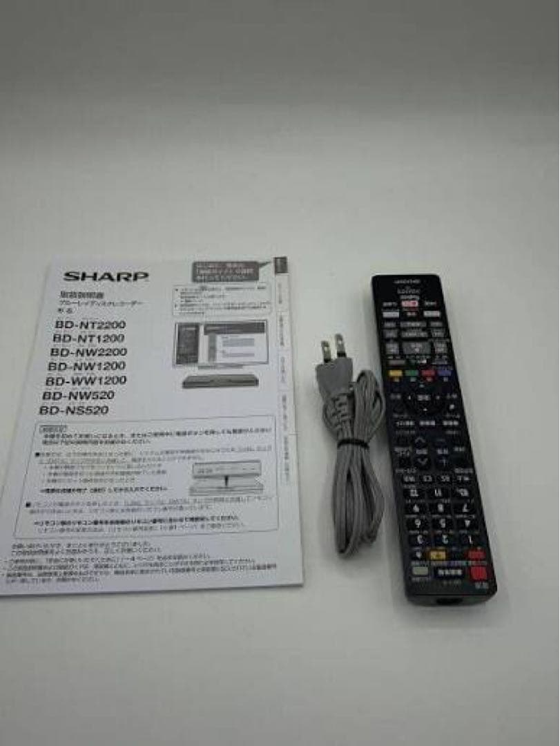 SHARP シャープBD ブルーレイレコーダー BD-NW1200